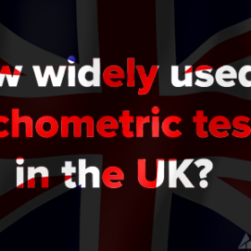 How widely used is psychometric testing in the UK?