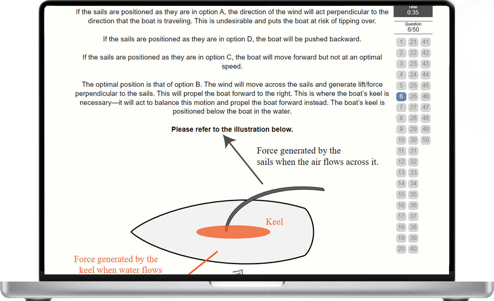 Detailed question explanations