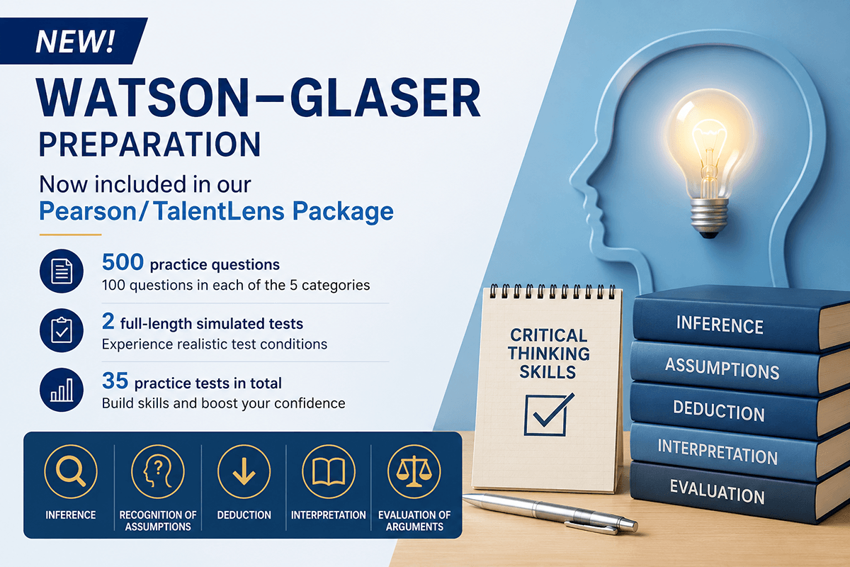 Watson-Glaser Critical Thinking Appraisal test preparation